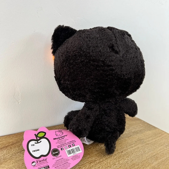 Hello Kitty Black Cat Plush NWT - Picture 4 of 4